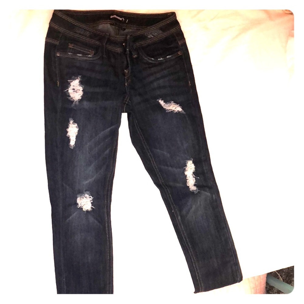 Dollhouse Ripped Skinny Jeans